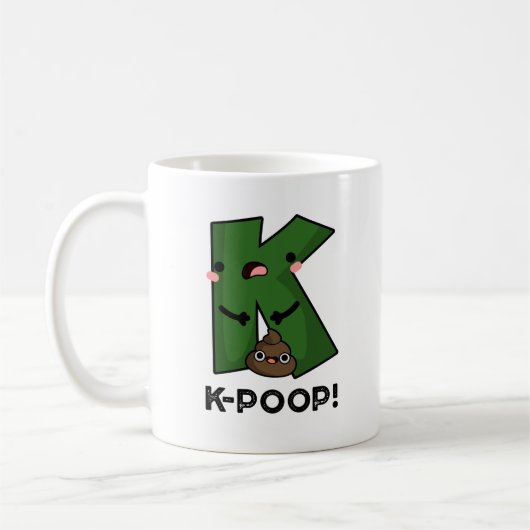 K-poop Funny K-pop Poo Pun Koffiemok (Links)