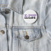 K-POP 4 LIFE RONDE BUTTON 5,7 CM (In situ)