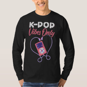 K Pop Alleen Koreaanse Pop Muziek Zuid-Korea T-shirt