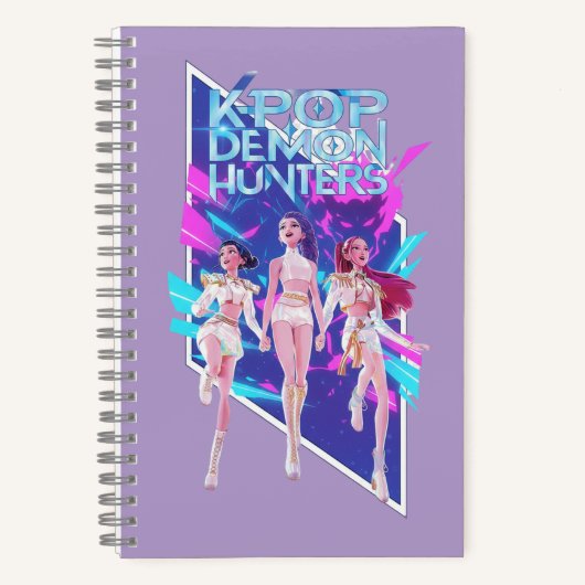 K-Pop Anime Idol Group Spiral Notebook Notitieboek (Voorkant)