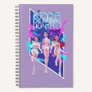 K-Pop Anime Idolgroep Spiralen Notitieboek