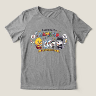 K-Pop Aussie Duo Pakt 12 Zwervende Kaartspel Zwerv Tri-Blend Shirt