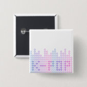 K-Pop Beats Vierkante Button 5,1 Cm (Voorkant /achterkant)