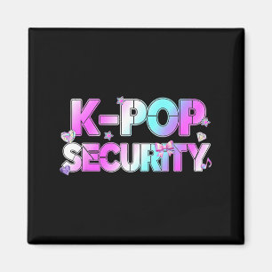 K-Pop Beveiliging Moeder Vader Kinderen Grappig Ve Magneet