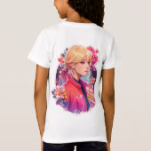 K-pop blond t-shirt (Achterkant)