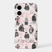 K-Pop & Chillen Esthetische Silhouet Minimalistisc
