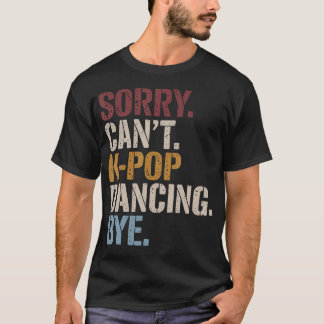 K-Pop Dans Koreaanse Popmuziek Dansen Zuid-Korea T-shirt