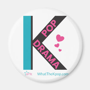 K-Pop en K-Drama speciaal Dual K-ontwerp Magneet