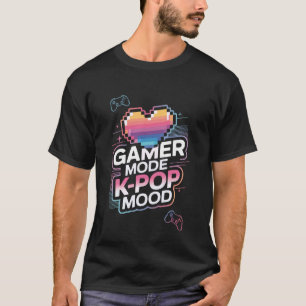 K-Pop Gamer Koreaanse Pop Muziek Videospel Zuid-Ko T-shirt