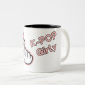 K-pop girly Mug (Devant droit)