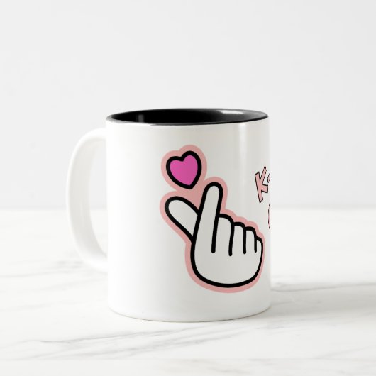 K-pop girly Mug (Devant gauche)