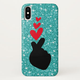 K-Pop Idol Finger Heart ❤ Love Symbol Phone Case