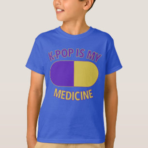K-Pop is mijn medicijn Kinder T-shirt