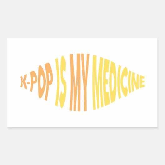 K-Pop is mijn Sticker (Voorkant)