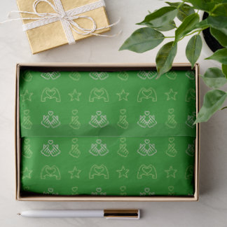 K-Pop Kerstcollectie Tissuepapier