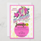 K-Pop Korean Music Star Trendy KPop Verjaardagsfee Kaart (Voorkant)