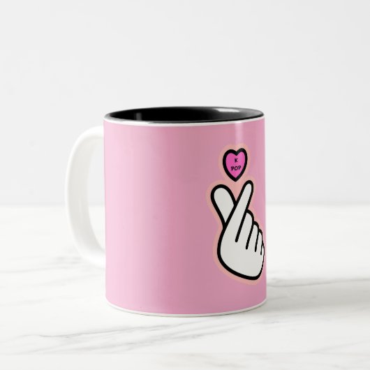 K pop love mug (Devant gauche)