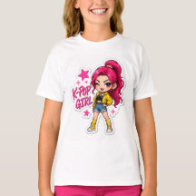 K-pop meisjes T-shirt