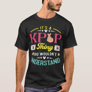 K Pop Mode voor Fans of korean K Drama & Merchan T-shirt