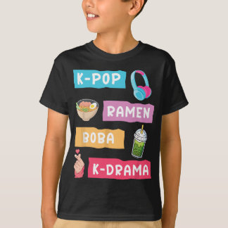 K-Pop Mode voor ventilatoren van korean K-Drama &  T-shirt