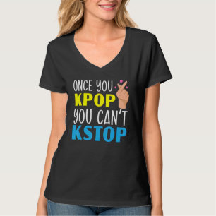 K Pop Oppa Koreaanse Popmuziek Vinger Hart Sarangh T-shirt