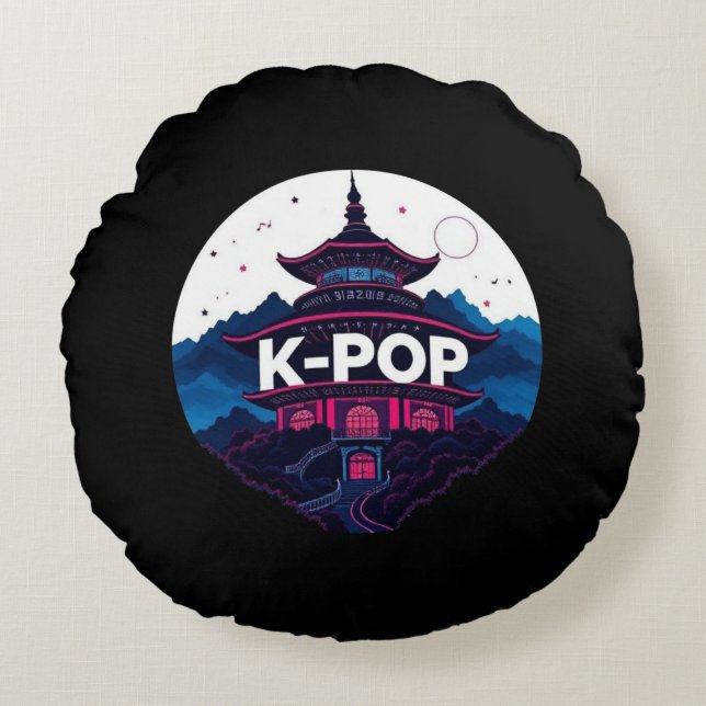 K-POP ROND KUSSEN (Voorkant)