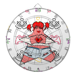 K-Pop-spellen en -puzzels Dartbord