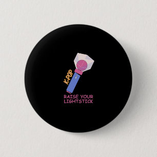 K-POP Til je lichtstok Ronde Button 5,7 Cm