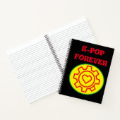 k-pop voor altijd notitieboek (Binnen)