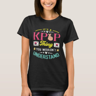 K-popmode voor fans van Koreaanse K-drama's en Mer T-shirt