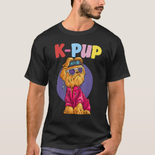 K PUP Dog Korean K9 Pupstar voor K pop & Dog T-shirt