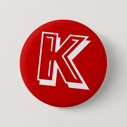 K RONDE BUTTON 5,7 CM (Voorkant)