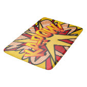 KA-POW Fun Retro Comic Book Pop Art Badmat (Gekanteld)