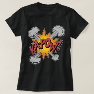 KA-POW! Grafisch stripboek T-shirt