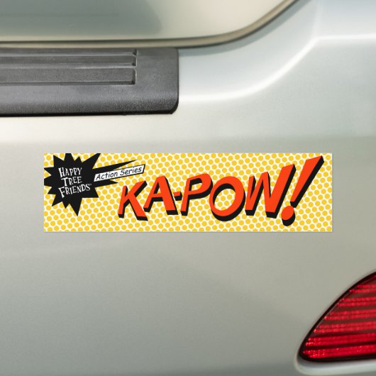 KA-POW! sticker (Op auto)