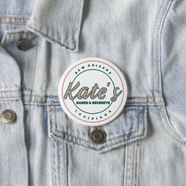 kaaien en negers ronde button 7,6 cm