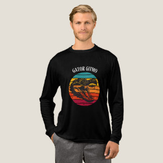 Kaaiman krokodil Tri-Blend shirt