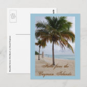 Kaaimaneilanden Beach Briefkaart (Voorkant / Achterkant)