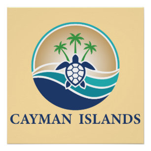 Kaaimaneilanden Caribisch gebied Perfect Poster