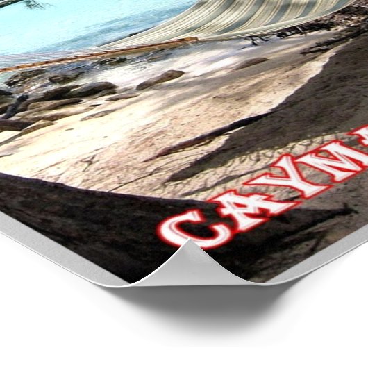 Kaaimaneilanden - Rum Point - Panorama - Poster (Hoek)