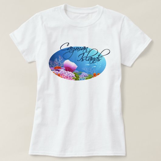 Kaaimaneilanden T-shirt (Design voorkant)
