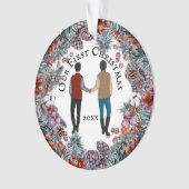 Kaaistel Afrikaanse Amerikaanse mannen met kaap Ornament (voorkant)