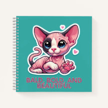 Kaal en mooi op Notitieboek