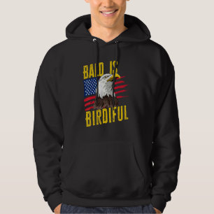 Kaal Is Mooi 4 juli  Amerikaanse Zeearend Amerikaa Hoodie