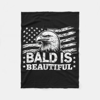 Kaal is mooi - 4 juli Onafhankelijkheidsdag B Fleece Deken