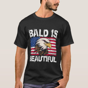 Kaal Is Mooi 4e Juli Onafhankelijkheidsdag Bal T-shirt