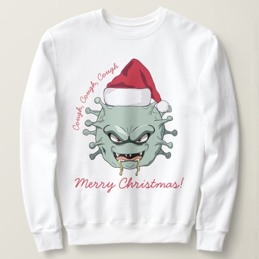 Kaamkerstvirus Trui (Design voorkant)