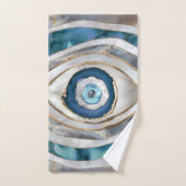 Kaamogen Minerale texturen en goud Bad Handdoek (Handdoek)