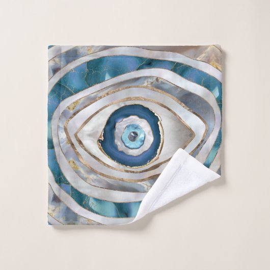 Kaamogen Minerale texturen en goud Bad Handdoek (Wasdoekje)