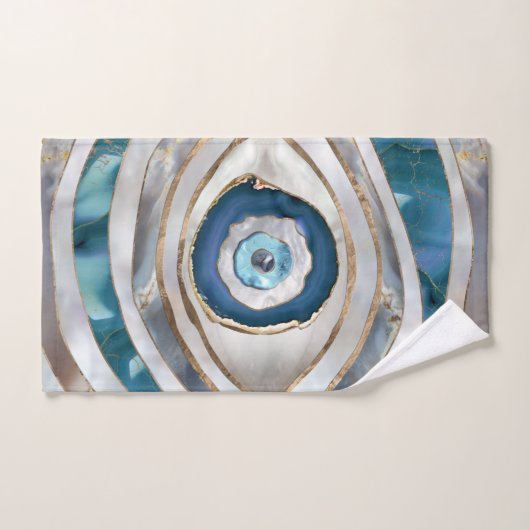 Kaamogen Minerale texturen en goud Bad Handdoek (Handdoek)